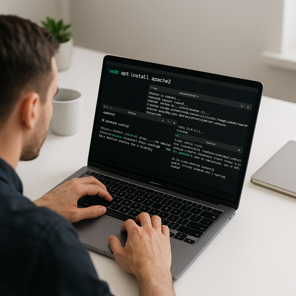 Installation d'un serveur local via terminal