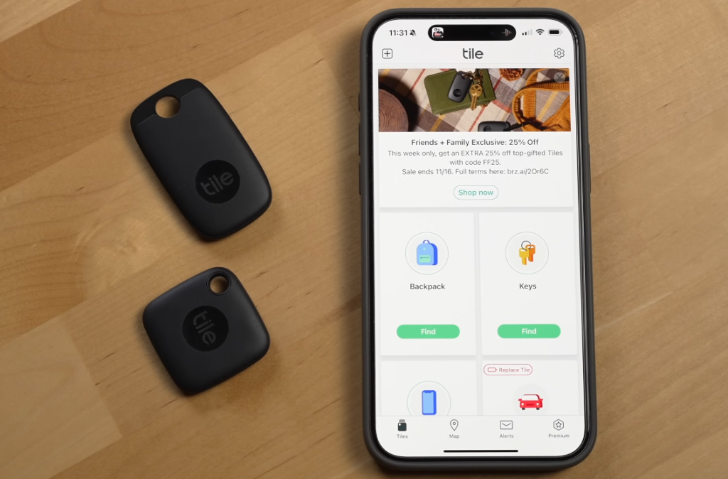 Tile Pro tracker Bluetooth alternative moins chère AirTag SmartTag2