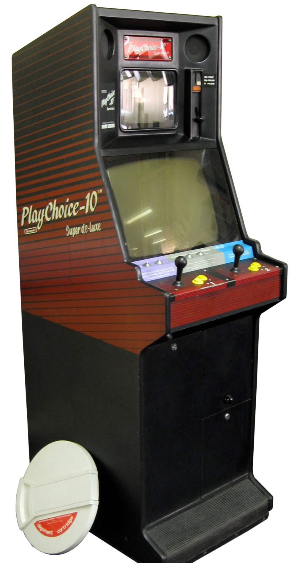 Arcade cabinet, typical use of a Recalbox system