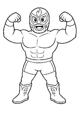 coloriage El Primo Brawl Stars à imprimer gratuit