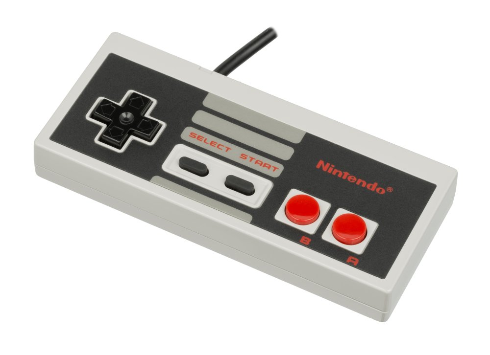 Retro controller like NES, symbol of retrogaming on Recalbox