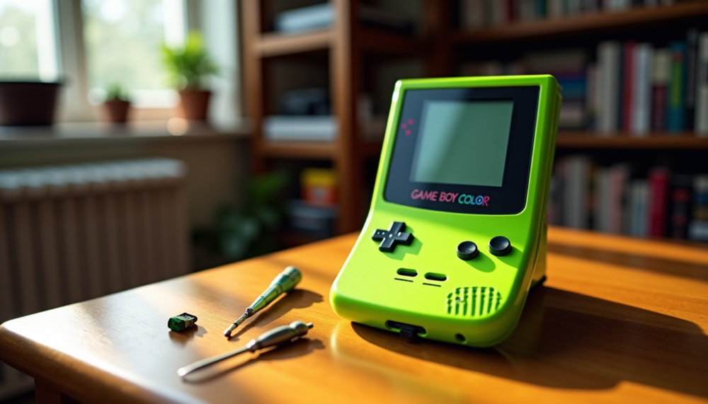 Illustration: Es bedeutet auch, einen Teil der Geschichte lebendig zu halten — Game Boy Color: eine Konsole von 1998 pflegen und funktionsfähig halten