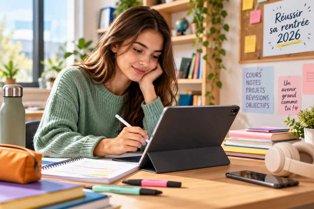 Comment bien étudier avec une tablette en 2026 ?